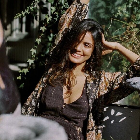 Spell and The Gypsy Mystic Dress - Midi Black - Size L - Picture 2 of 8